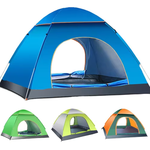 <span class=keywords><strong>Camping</strong></span> en plein air tente automatique pliante 1-2 personnes plage facile vitesse ouvert Double Pop up famille voyage tente voyage loisirs - Product Image 1