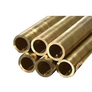 ASTM B819 Seamless Copper Alloy Tube H65 H70 Brass Pipe