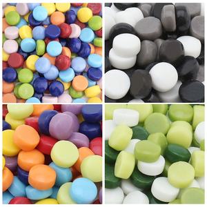 Mosaicos de Vidrio Esmaltado Redondos Mini, Coloridos, Sueltos, para Manualidades y Decoración - Product Image 6