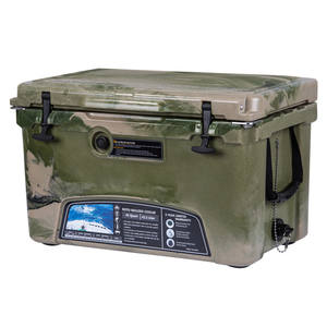 Glacière isotherme portable Kuer B 45Qt camouflage pour pêche, camping et stockage alimentaire, forme rectangulaire - Product Image 3