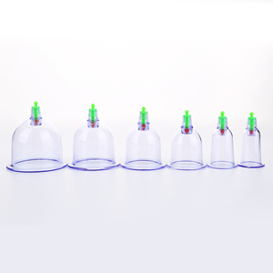 Vente directe d'usine de 24 pièces de tasse à feu sous vide à emballage simple, pot à pression négative médicale, <span class=keywords><strong>Hijama</strong></span>, tasse à ventouses sous vide. - Product Image 4