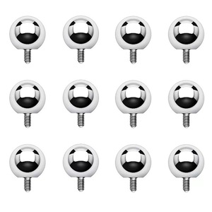 Accesorios de Joyería para Piercing de Bola con Rosca Externa de Acero Inoxidable para Cejas, Labios y Ombligo, Joyería Corporal DIY - Product Image 5