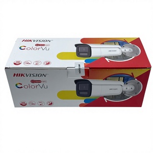 Caméra de surveillance <span class=keywords><strong>Hikvision</strong></span> DS-2CD2T47G2H-LISU/SL 4MP <span class=keywords><strong>ColorVu</strong></span> à lumière douce, vision nocturne couleur, détection AI des personnes et des véhicules - Product Image 3