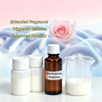 Huile parfumée en microcapsules longue durée pour lessive liquide, parfum rose en vrac pour détergent à lessive liquide