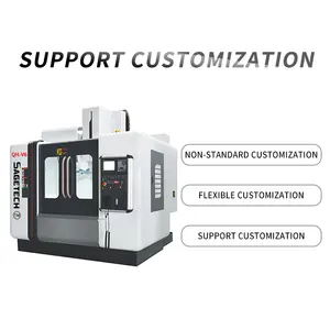 SageTech 3 eksen dikey öğütme makine üreticisi Metal çalışma için ağır VMC850 CNC freze makinesi merkezi