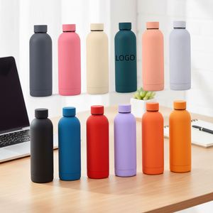 Nouvelle bouteille d'eau de sport en acier inoxydable thermique portable, personnalisable, de haute qualité et moderne, avec couvercle - Product Image 1