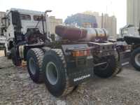 Nouveau camion tracteur tout-terrain puissant SHACMAN 6x6 diesel avec suspension pneumatique, conduite à gauche et grande garde au sol
