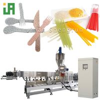 Machine industrielle de fabrication de pailles de riz, ligne de production de pailles comestibles biodégradables automatiques pour l'alimentation et les boissons