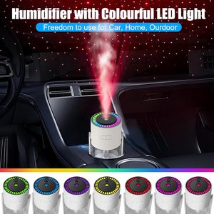 New Portable Usb Home <strong>Car</strong> Ultrasonic Mist Maker Humidifier 7 Colors Projection Led Romantic Starry Sky Lamp Humidifier - Product Image 5