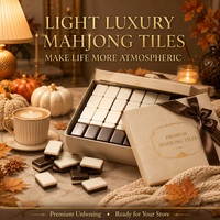 Tuiles de Mahjong en Acrylique Thème Halloween Automne Effrayant OEM |   Motif personnalisé de marque Pumpkin Ghost |   Usine certifiée ISO