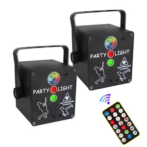 3 Gaten Beam Projector Club Podium Verlichting Led Laser Muziek Communiceren Verlichting Acclarent Verlichting Groene Laser Moving Lichtshow