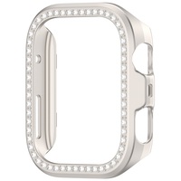Coque de protection de luxe pour Huawei Watch Fit 5 Pro, accessoires, avec rangée de diamants ajourés, en PC