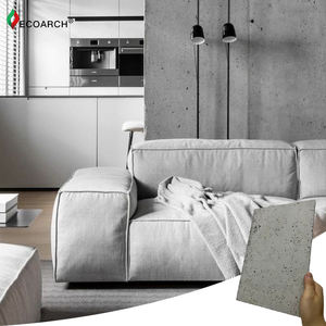 แผ่นคอนกรีตกันน้ำแผ่นผนังคอนกรีตสำเร็จรูปแผ่นฉนวนไฟเบอร์สำหรับตกแต่งภายในภายนอก - Product Image 3