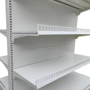 निर्माताओं दुकान प्रदर्शन ट्रक ठंडे बस्ते में डालने के लिए डबल-पक्षीय सुपरमार्केट दीवार लकड़ी अलमारियों खुदरा स्टोर