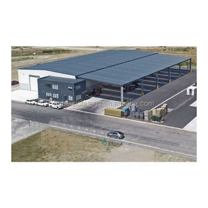 Edificio Industrial de Estructura de Acero Ligero Prefabricado en China, Almacén Prefabricado, Sala de Exposiciones 4S, Paneles Sándwich con Certificación CE - Product Image 5
