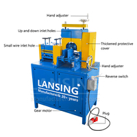 Enrouleur de câble électrique automatique de recyclage de ferraille de 1-120MM pour l'utilisation de dénudage de machines de câble