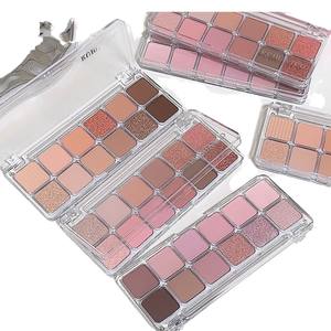 Paleta de Sombras de Ojos de 12 Colores, Baja Saturación, Acabado Mate, Tonos Tierra, Gris Frío y Rosa, para <span class=keywords><strong>Maquillaje</strong></span> Diario - Product Image 1