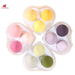 YOUXIN HQ - Juego de 3 Esponjas de Maquillaje Faciales en Forma de Huevo, Lavables, con Descuento por Compra Combinada - Product Image 1