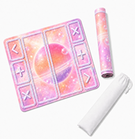 Tapis de jeu souple personnalisé pour collectionner et échanger des jouets fidget squishy, tapis de jeu de société pastel