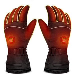 En stock Guantes calefactables eléctricos de invierno Gant Chauffant Guantes calefactables recargables - Product Image 1