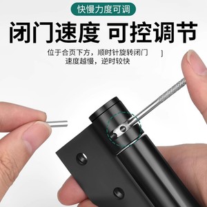 Hidden Hinge 180 Degrees Stainless Steel Spring Hinge Soft Closing For Wooden Doors - Product Image 4