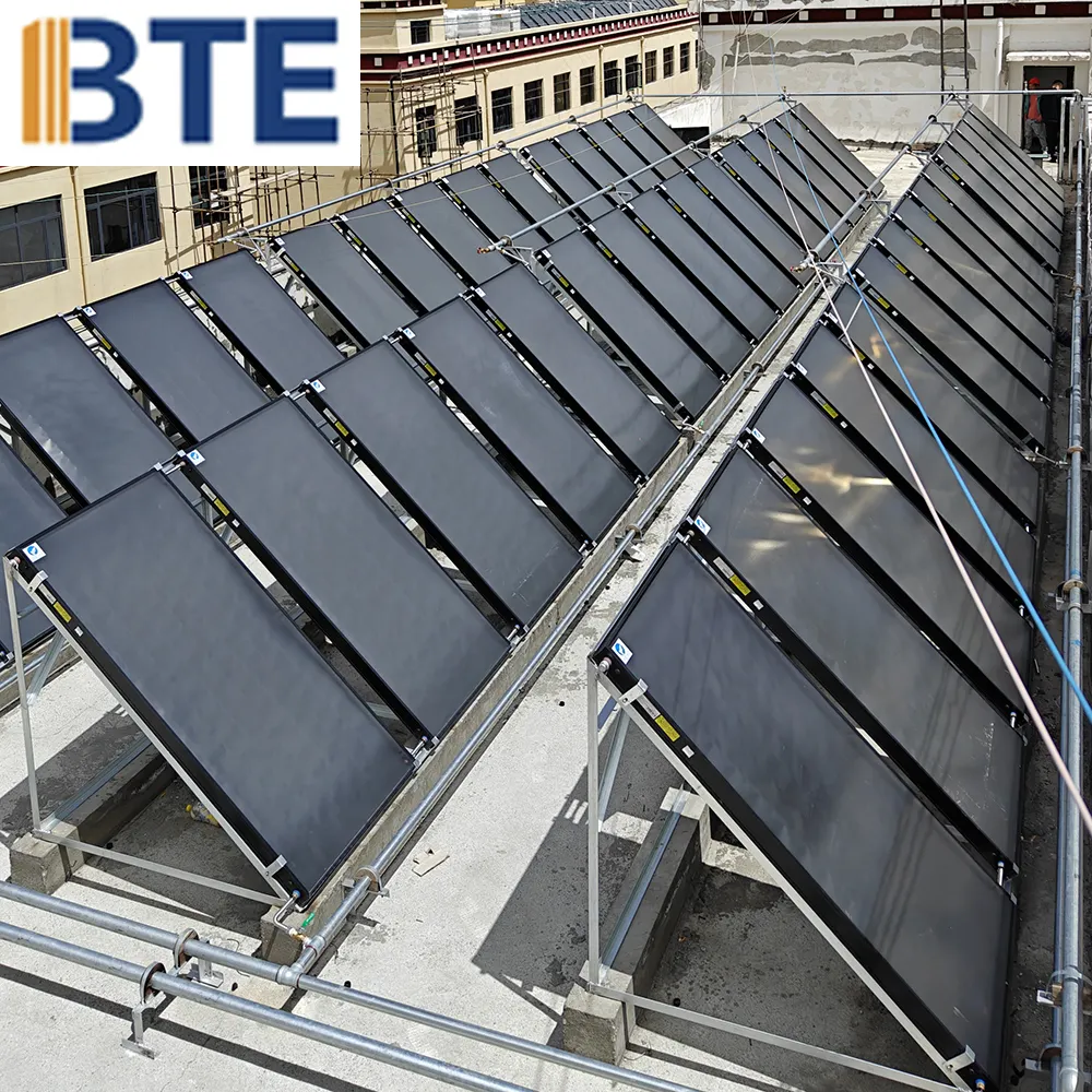Capteurs solaires thermiques à plaque plate pour panneaux solaires de piscine pour Alberca