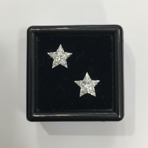 Diamant blanc naturel en VVS1 Clarity Real Fancy Cut Star et Pie Cut Excellent Diamond Cut 0.37TCW - Product Image 2