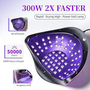 Lámpara Profesional de Uñas UV LED con 66 LED para Secado de Esmalte en Gel, Sensor Automático, para Manicura y Pedicura en Salón - Product Image 6