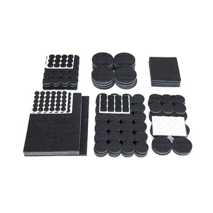 أثاث غير زلق ، وسادات دعم الساق ، جوارب كرسي مربعة الشكل ، وساق من اللباد لحماية الأرض - Product Image 4
