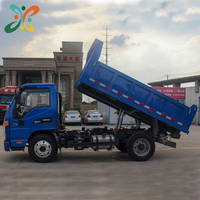 JAC Truk Bekas Bak Terbuka 3Ton 5Ton 7 Ton 132HP  4*2  Truk Tipper 3.2-meter Bekas
