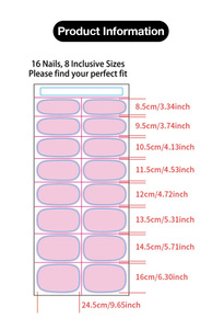 Kits de Uñas Postizas Profesionales de Lujo, Diseño 3D con Brillantina de Copos de Nieve para Navidad - Product Image 5