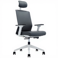 Chaise de bureau confortable et mobile avec accoudoirs, en mousse haute densité, série mobilier de bureau