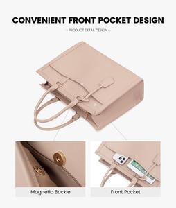 Muestras gratis bolso <span class=keywords><strong>de</strong></span> mano <span class=keywords><strong>de</strong></span> cuero PU <span class=keywords><strong>de</strong></span> gran capacidad para profesores, bolso <span class=keywords><strong>de</strong></span> mano para ordenador portátil personalizado para mujer, maletín <span class=keywords><strong>de</strong></span> <span class=keywords><strong>trabajo</strong></span> <span class=keywords><strong>de</strong></span> oficina - Product Image 3