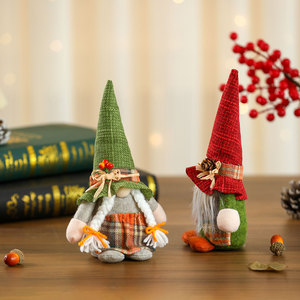 New cross-border Harvest Festival faceless <b>doll</b> figurine Rudolph <b>doll</b> Christmas decoration small gift Thanksgiving - Product Image 4