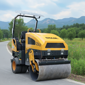 Rouleau compresseur routier <span class=keywords><strong>4</strong></span> <span class=keywords><strong>tonnes</strong></span> à pneus avant en acier et arrière en caoutchouc avec moteur Changchai pour compactage d'asphalte - Vente chaude - Product Image 1