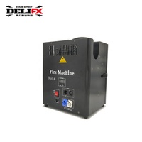 DELIFX réponse rapide différentes couleurs lanceur d'huile feu Machine hauteur de pulvérisation 1-2m DMX Triple flamme projecteur pour DJ Grand événements