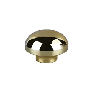 Sliver gold metal plastic mushroom cheap perfume cap