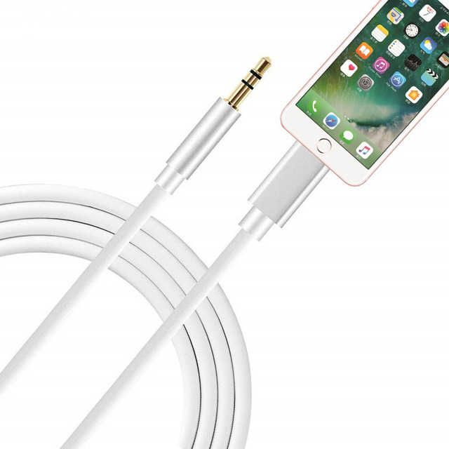 Compatible with Mobile Phone AUX Audio Connection Cable to 3.5mm Car for Cross-border Use