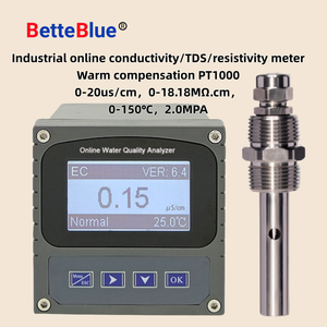 Bette Blue 316L Sonde Wasser qualitäts tester 0-20us/cm 0-18,18 M Ω Leitfähig keits-/TDS-/Widerstands messer mit 2,0 MPA NPT3/4-Gewinde - Product Image 2