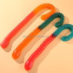 Direktverkauf ab Süßwarenfabrik OEM Hochwertige Halal Riesen-Gummibonbons, Gummibärchen und Gummiwürmer - Product Image 6