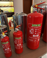 Extincteur en acier inoxydable de haute qualité St12, extincteur pour batterie au lithium de 1 L, avec certification CE