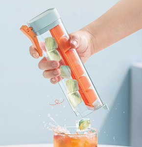 Vente en gros Syh209 Moules à glaçons personnalisés pour la maison, à pression manuelle, OEM ODM, simples, 6 cavités, pour réfrigérateur - Product Image 4