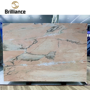 Encimeras de piedra natural de losas de mármol rosa de lujo personalizadas para pisos de baño y azulejos de dolomita de mesa - Product Image 2