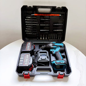 High Performance 21V 700N.m Cordless Impact <b>Wrench</b> 1/2 In. Battery Brushless Motor Brushless Large Torque <b>Wrench</b> Set 700n 700n - Product Image 3