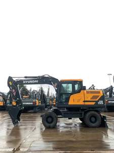 Excavatrice sur pneus HYUNDAI 15 tonnes HW155 d'origine en stock à vendre - Product Image 4