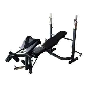 Adjustable Weight Lifting Bench Press Set Home Fitness Bench