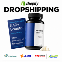 Cápsulas de NAD+ OEM ODM, Suplemento Dietético, Apoyo Energético Celular, Coenzima Q10, Niacinamida, Marca Privada, Dropshipping