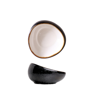 Ciotola Inclinata Marrone Luna 18 Cm 60 Cl, Piatto di Servizio in Ceramica - Product Image 1