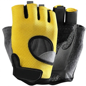 Gants de sport et fitness personnalisés en néoprène à demi-doigts, antidérapants, respirants, légers, à enfiler, imprimés en sérigraphie pour - Product Image 4