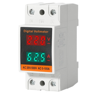 Protector Industrial Digital Ajustable <span class=keywords><strong>2P</strong></span> 40A/63A con Pantalla Digital, Protección Contra Sobretensión, Baja Tensión, Sobrecorriente y Cortocircuito, 220V-230V - Product Image 3